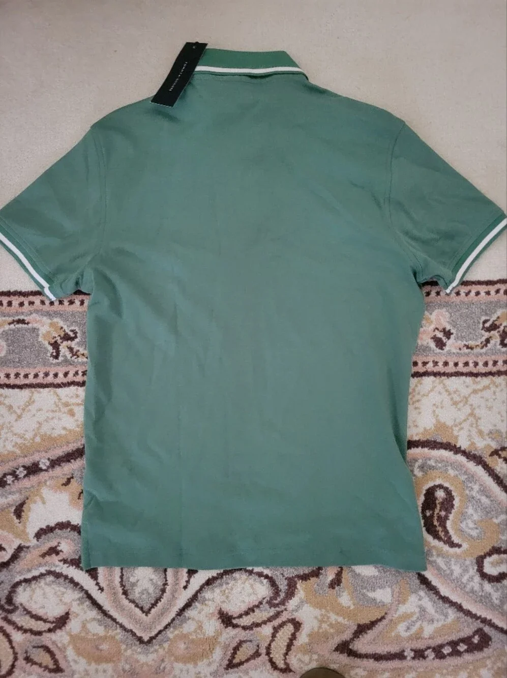 Tommy Hilfiger Men's Green Polo Shirt New With Tags